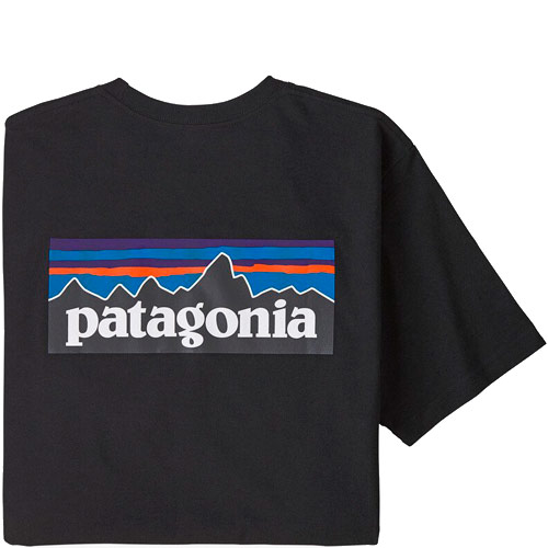 Patagonia P-6 Responsibili-Tee Black