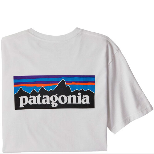 Patagonia P-6 Responsibili-Tee White