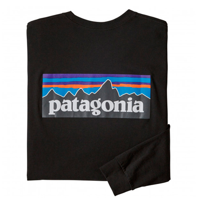 Patagonia P-6 Logo Responsibili-Tee Black